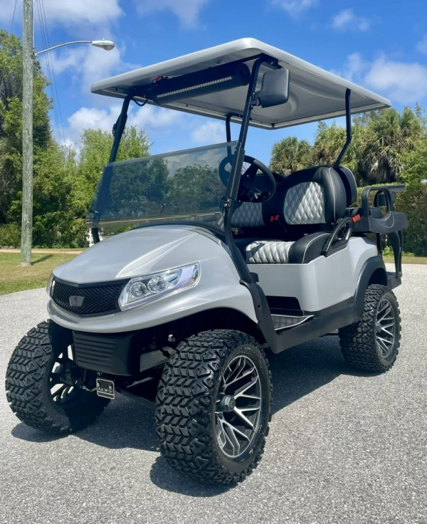 2017 Silver Lithium Phoenix Club Golf Cart