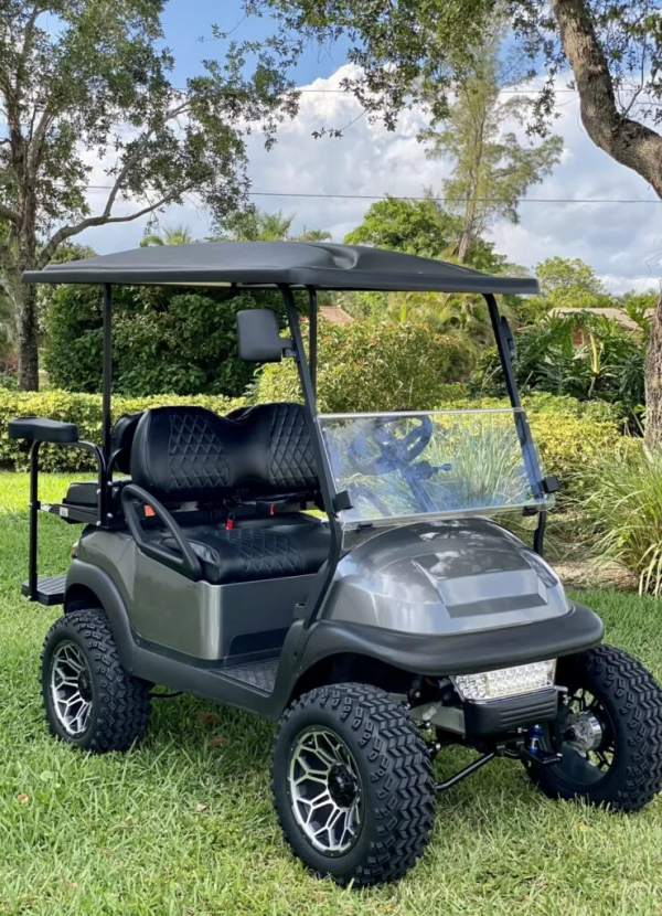 2018 Graphite Lifted Club Car Golf Cart
